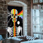 Lofaris Rainbow Color Pigment Skeleton Sky Galaxy Tapestry